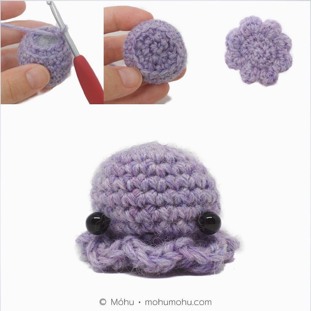 mini amigurumi octopus free crochet pattern
