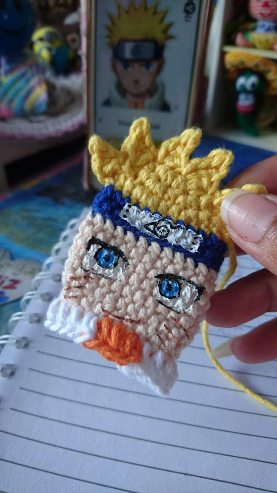 naruto crochet pattern key bag