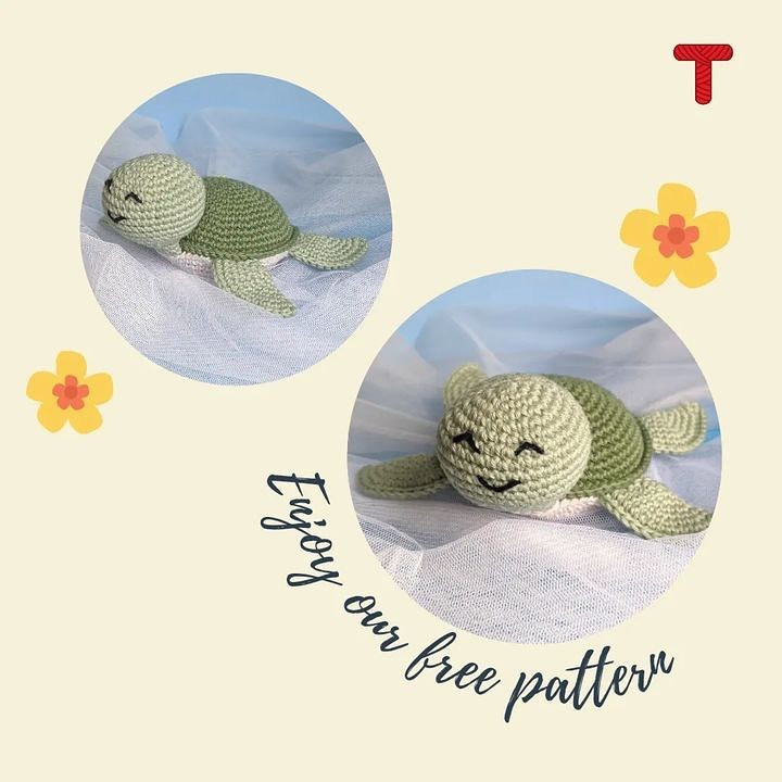 sea turtle free pattern