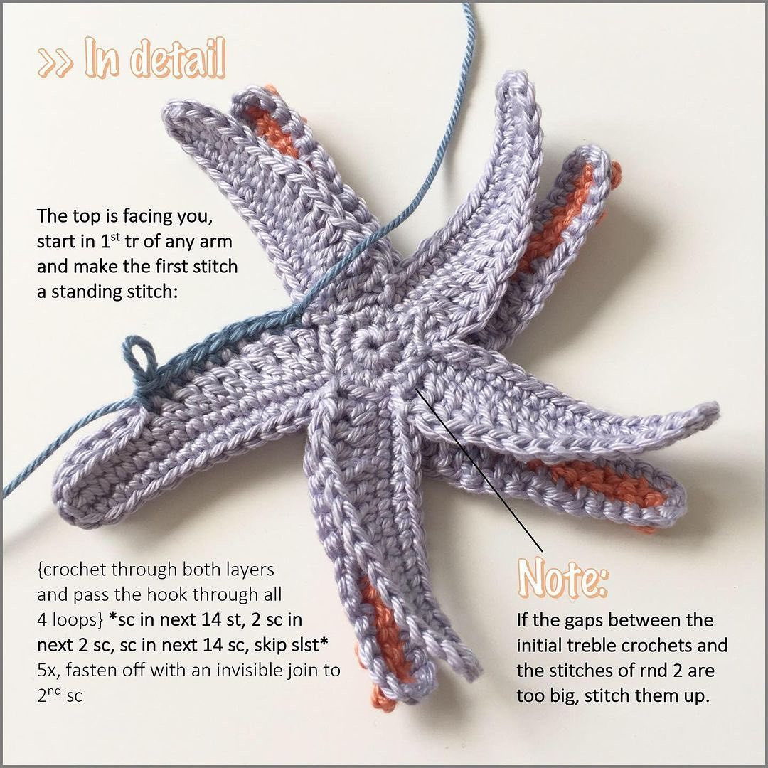 starfish crochet pattern