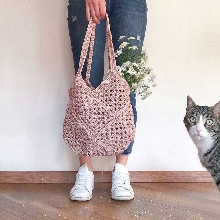 tutorial granny bag-en amigurumi