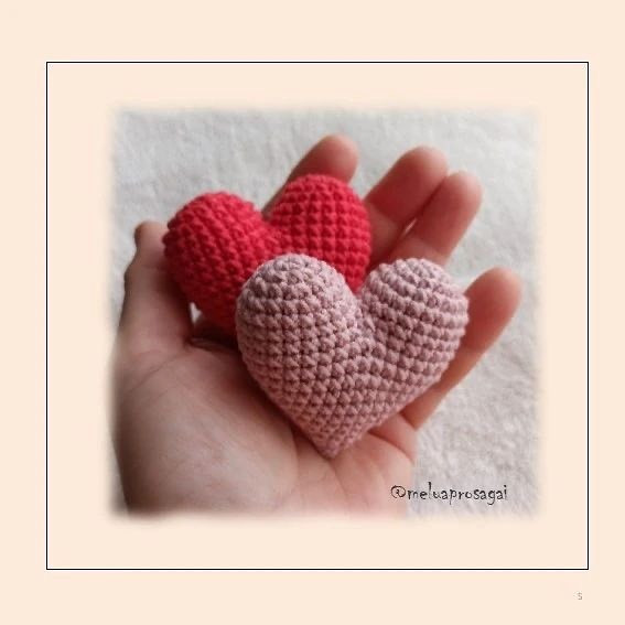 valentine hearts free pattern