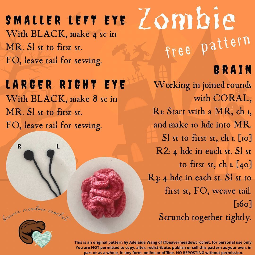 zombie free pattern