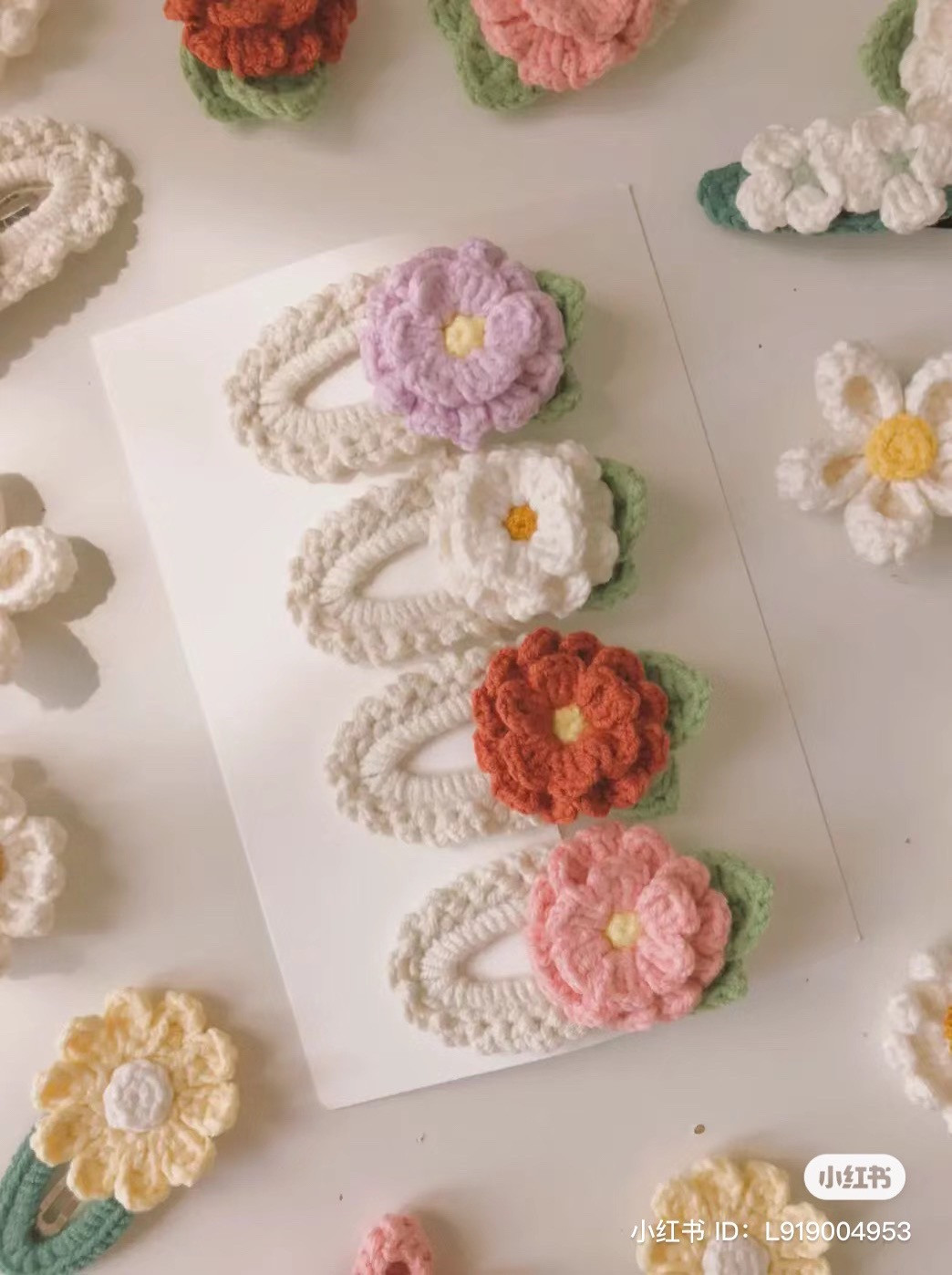 3 flower hairpin crochet patterns