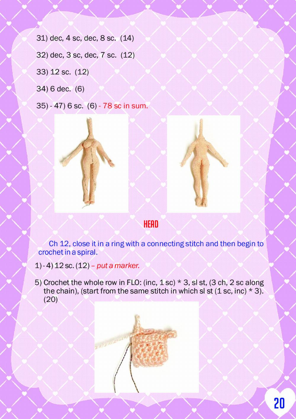 “ADEL” doll pattern