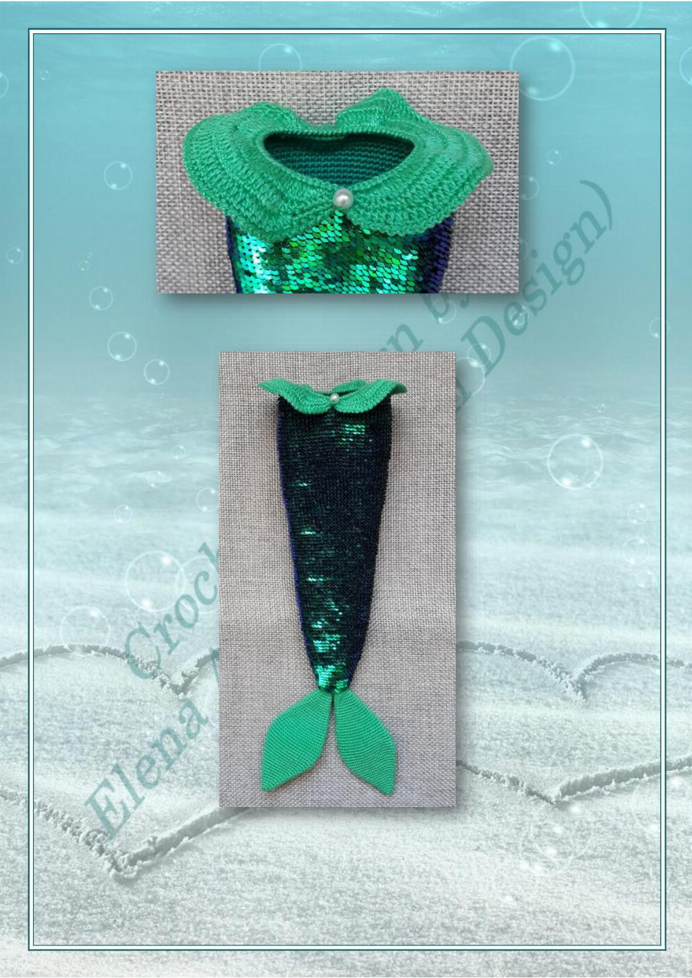 amigurumi crochet pattern mermaid