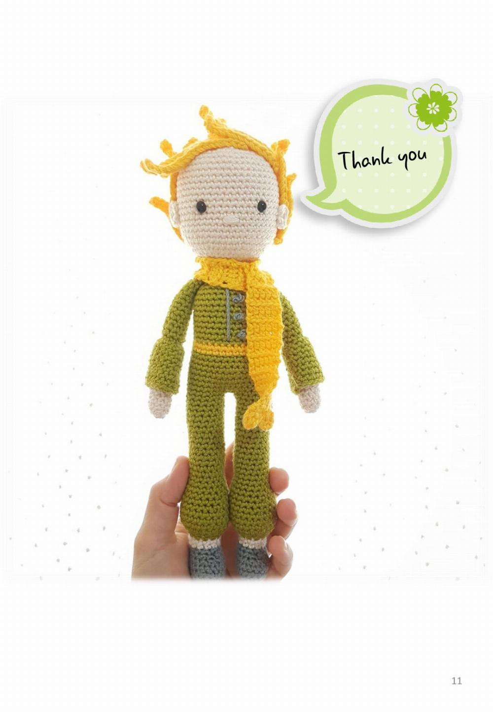 amigurumi little prince pattern