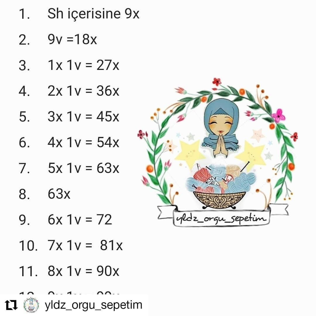 Ayı kafalık tığ işi modeli