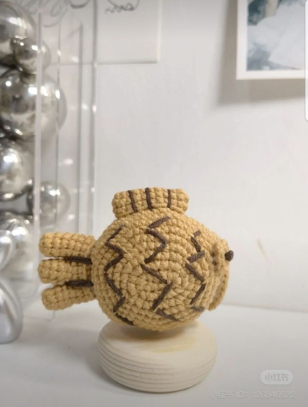 baby fish cake taiyaki crochet pattern