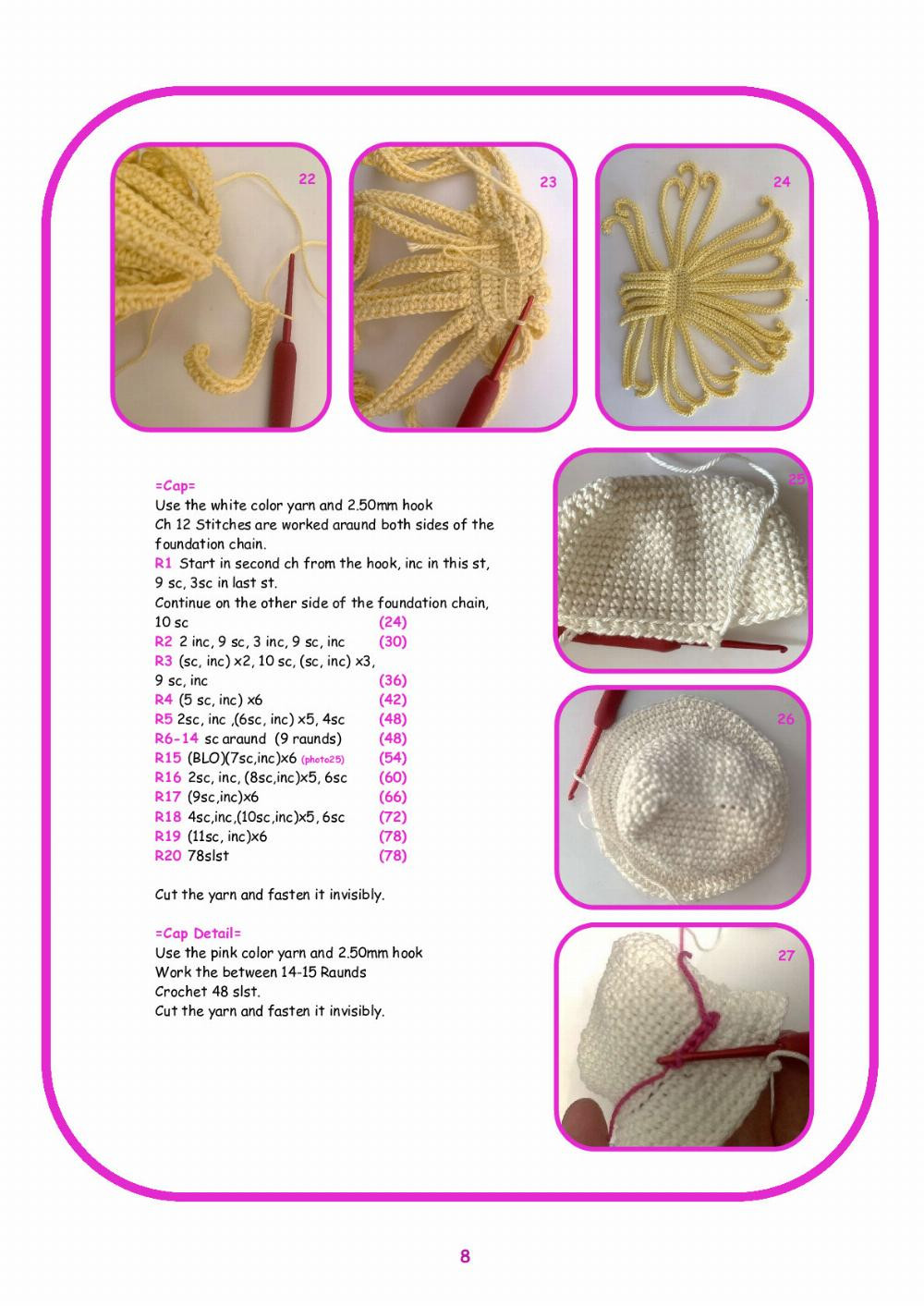barbie crochet pattern