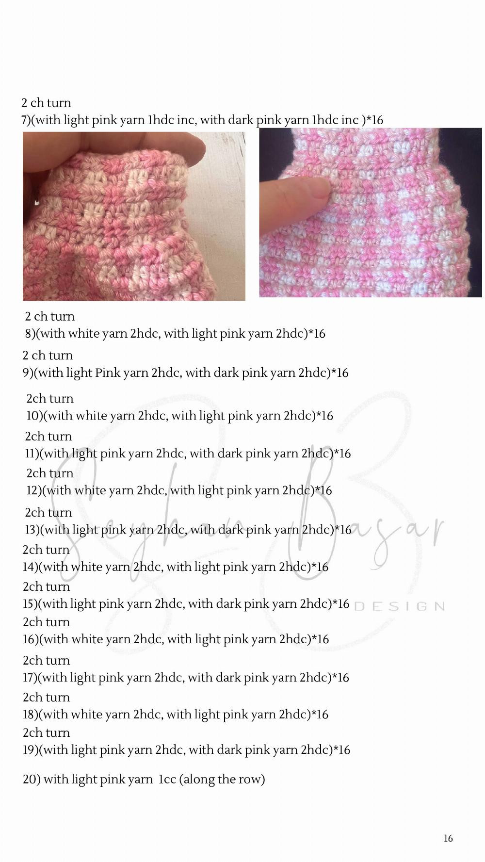 barbie doll crochet pattern