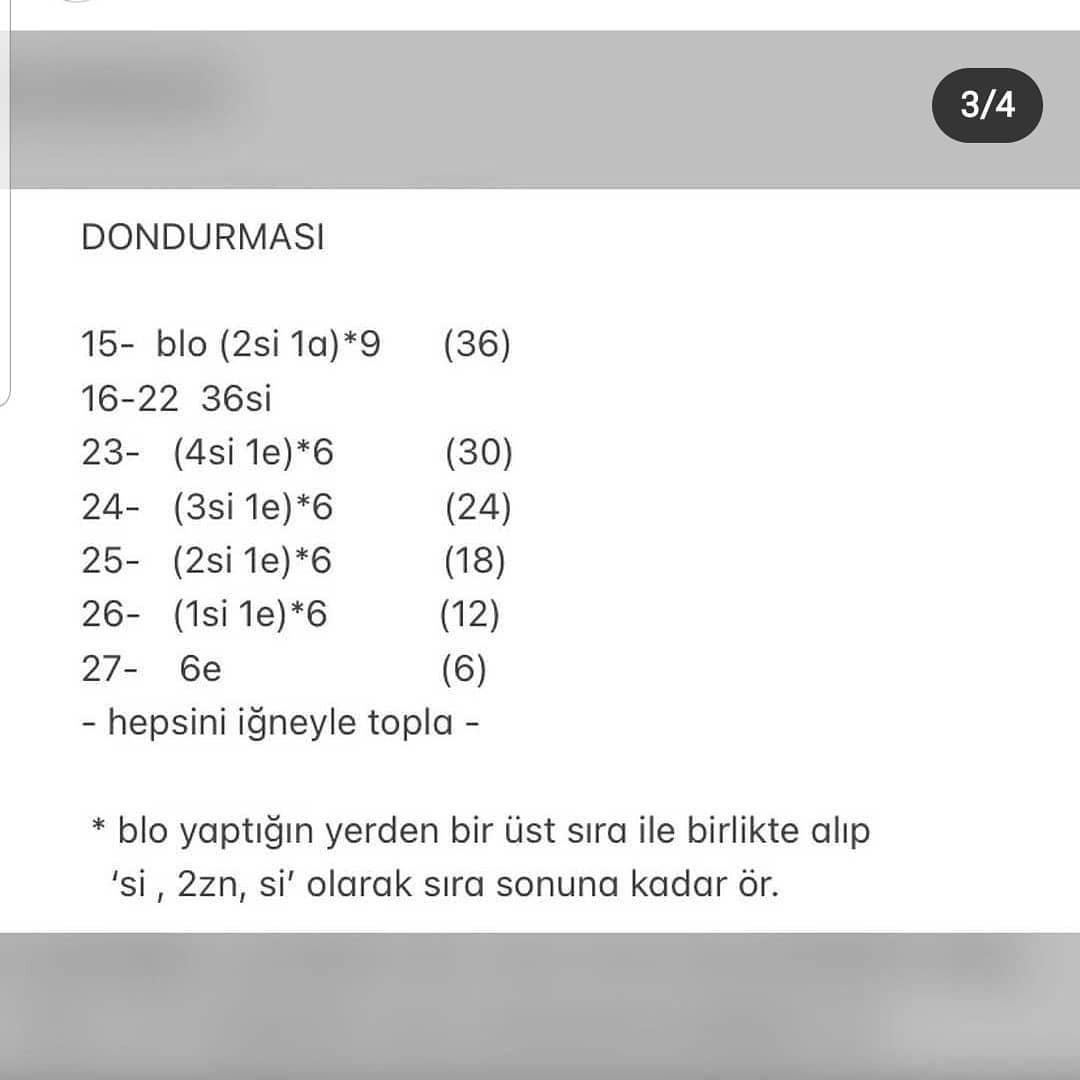 Bardak dondurma tığ işi modeli, mor dondurma kısmı, çikolata