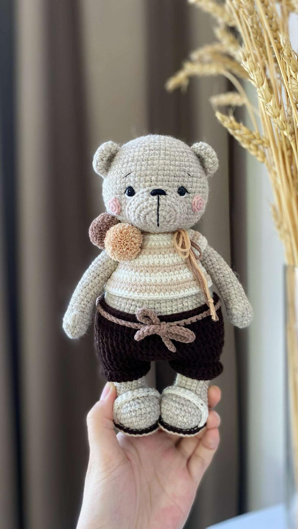 Bears Michelle and Martin Crochet Pattern