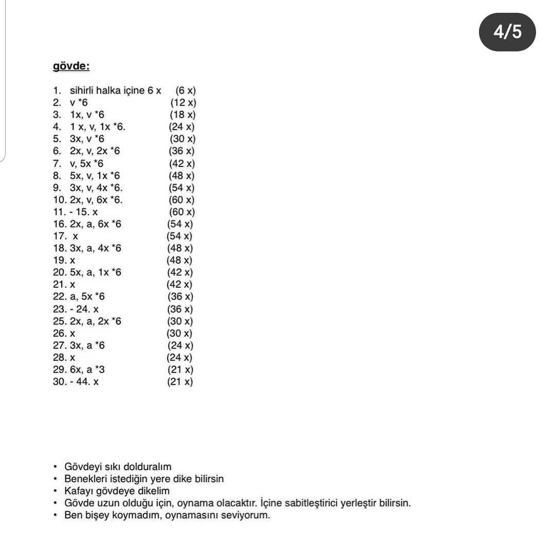 Beyaz ağızlı gri geyik tığ işi modeli