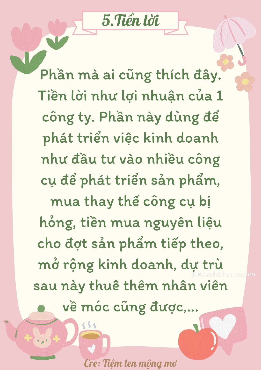 Cách tính tiền sản phẩm theo mũi móc (p2)