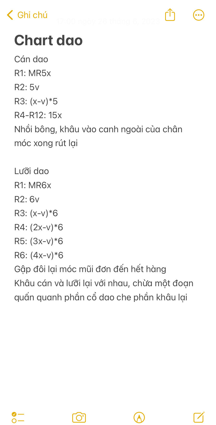 chart dao