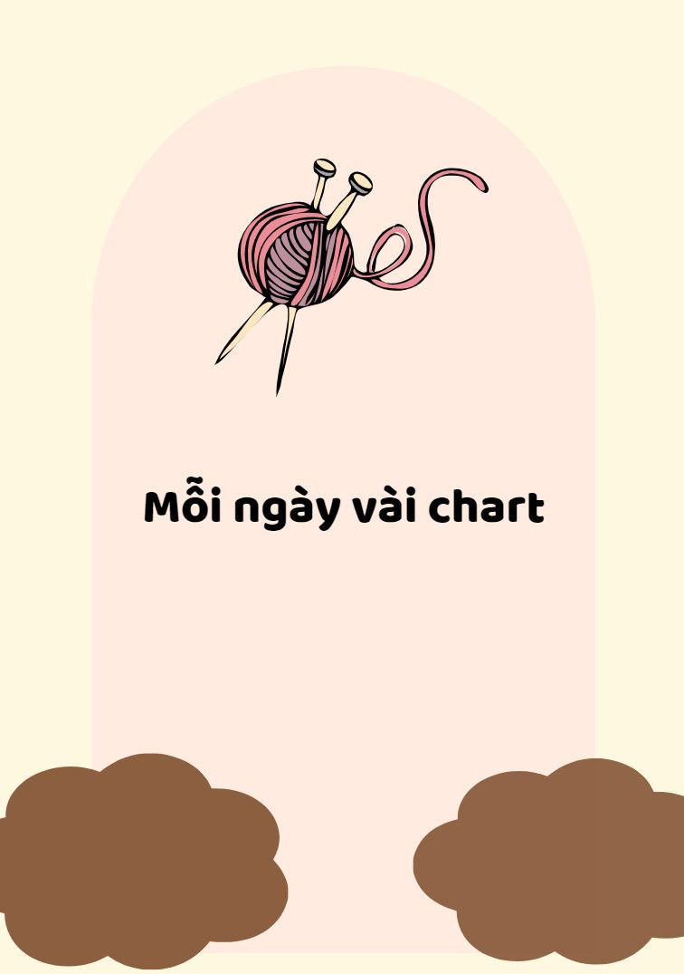 Chart free chậu hoa hồng.