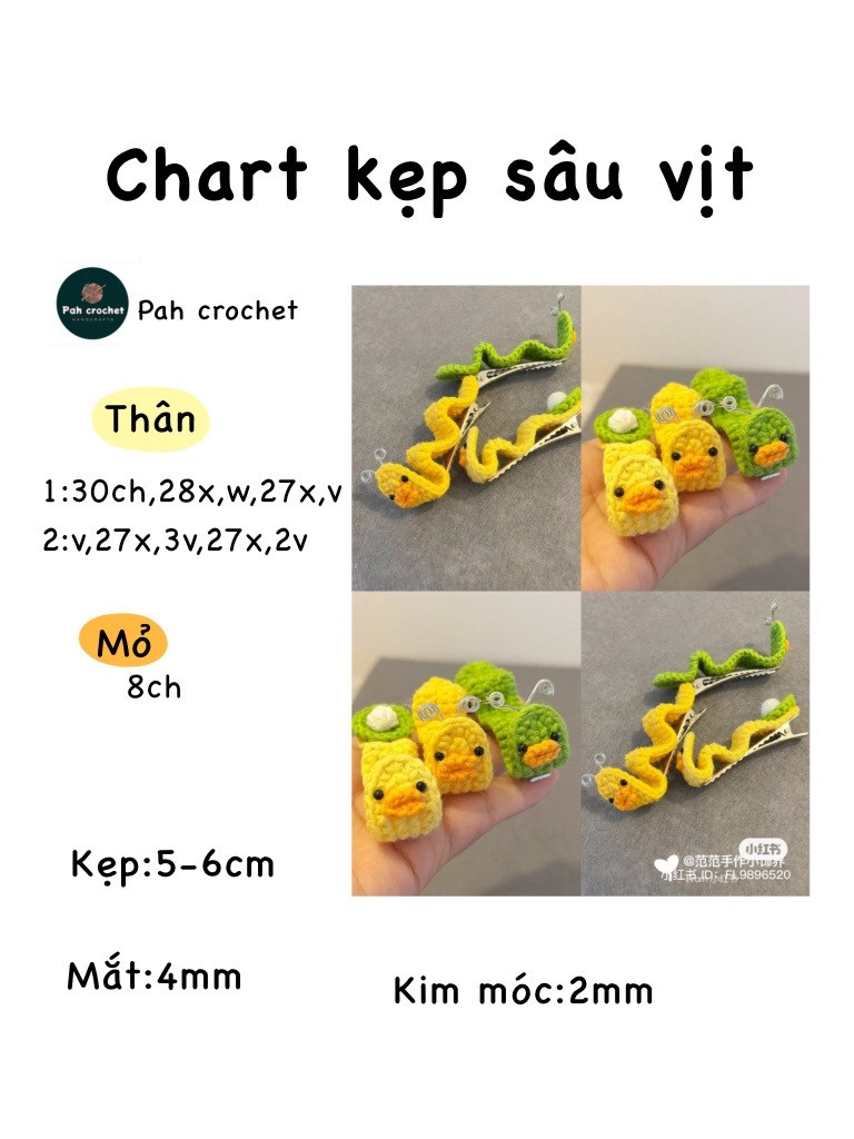 chart kẹp sâu vịt