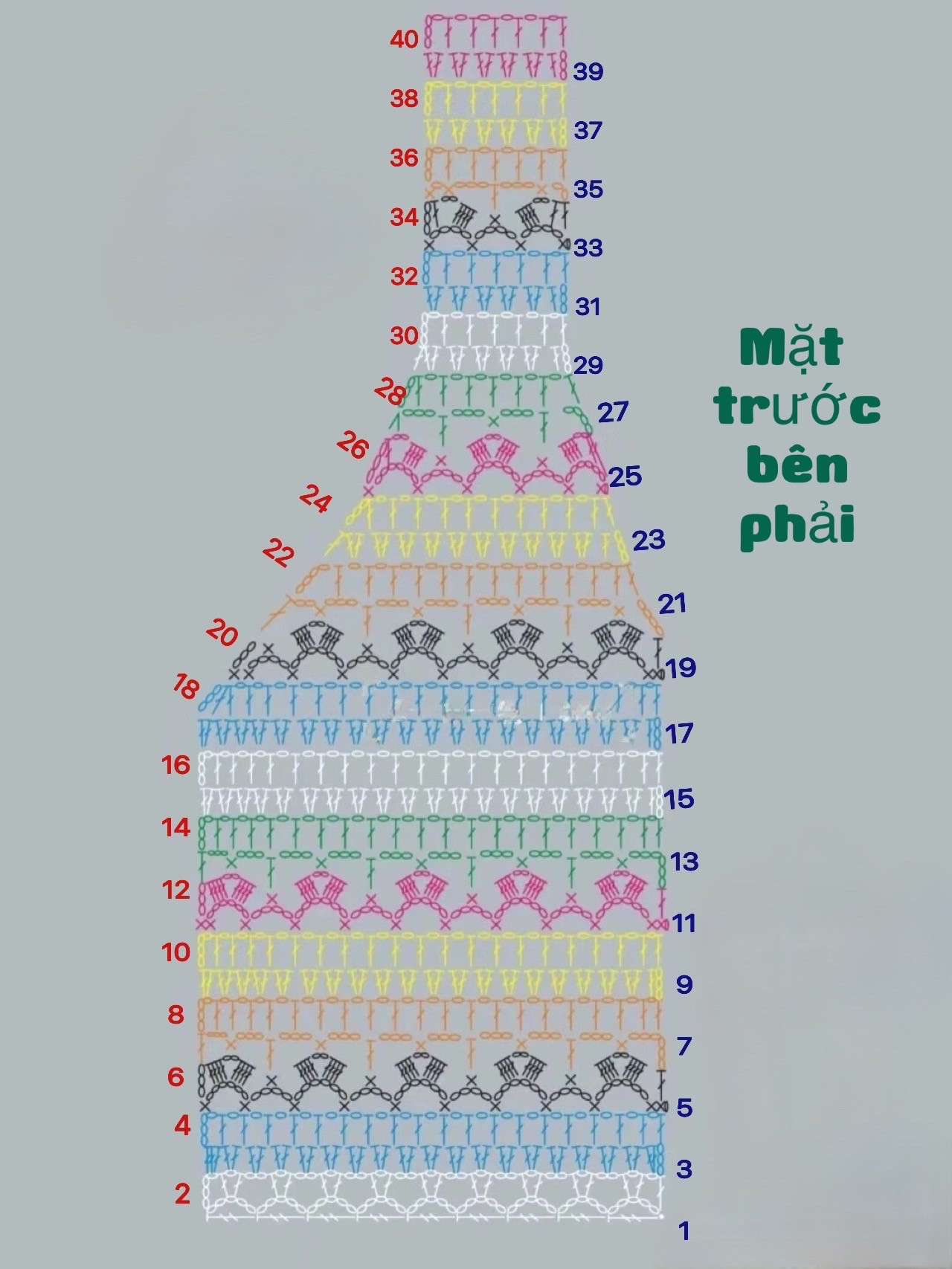 chart móc áo croptop ba lổ nhiều họa tiết.