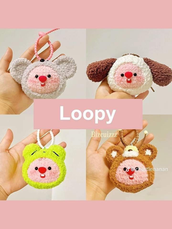 chart móc cá hề, gia đình loopy, loopy hamburger