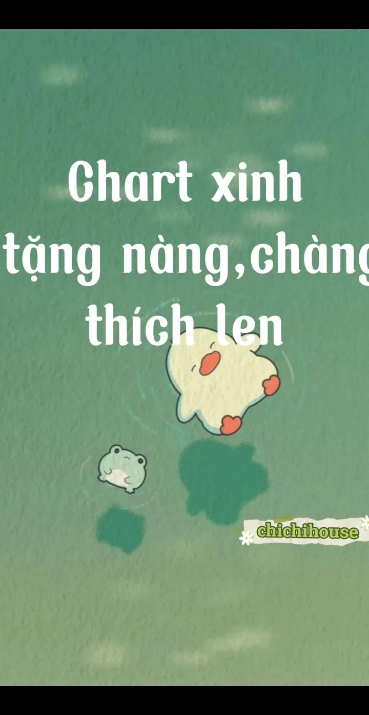 chart móc đầu thú hoa, gấu, thỏ, heo..