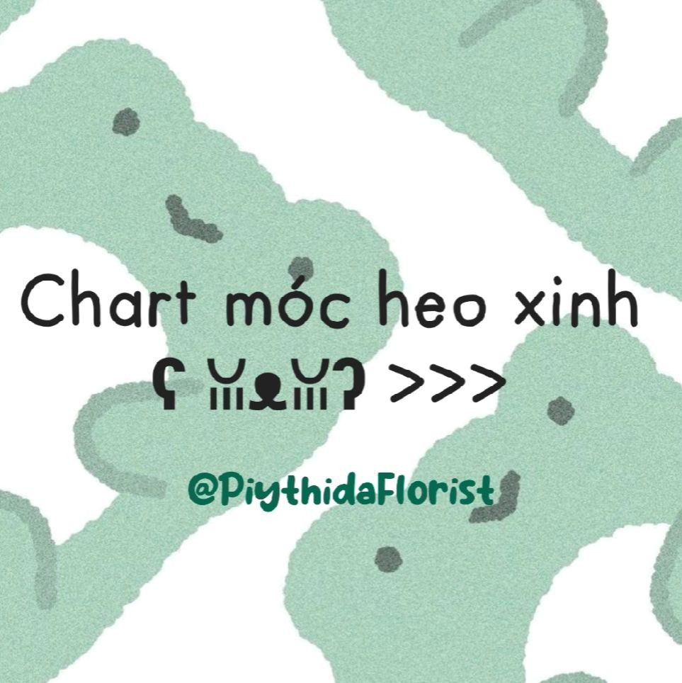 chart móc heo xinh