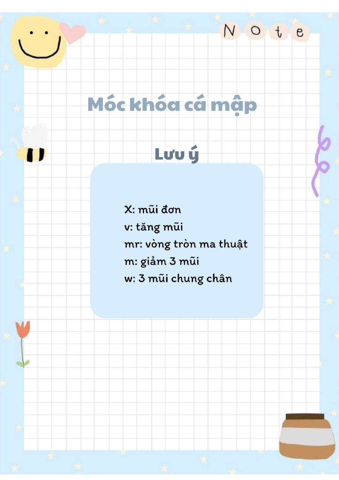 chart móc khóa cá mập