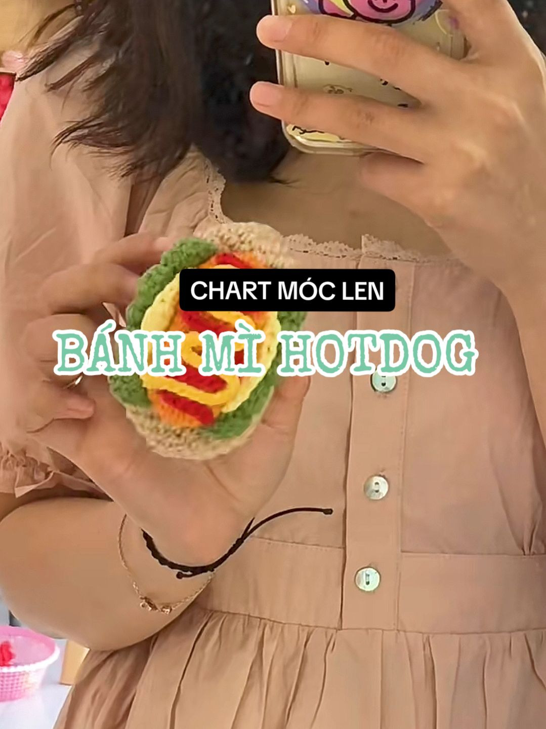 chart móc len bánh mì hotdog