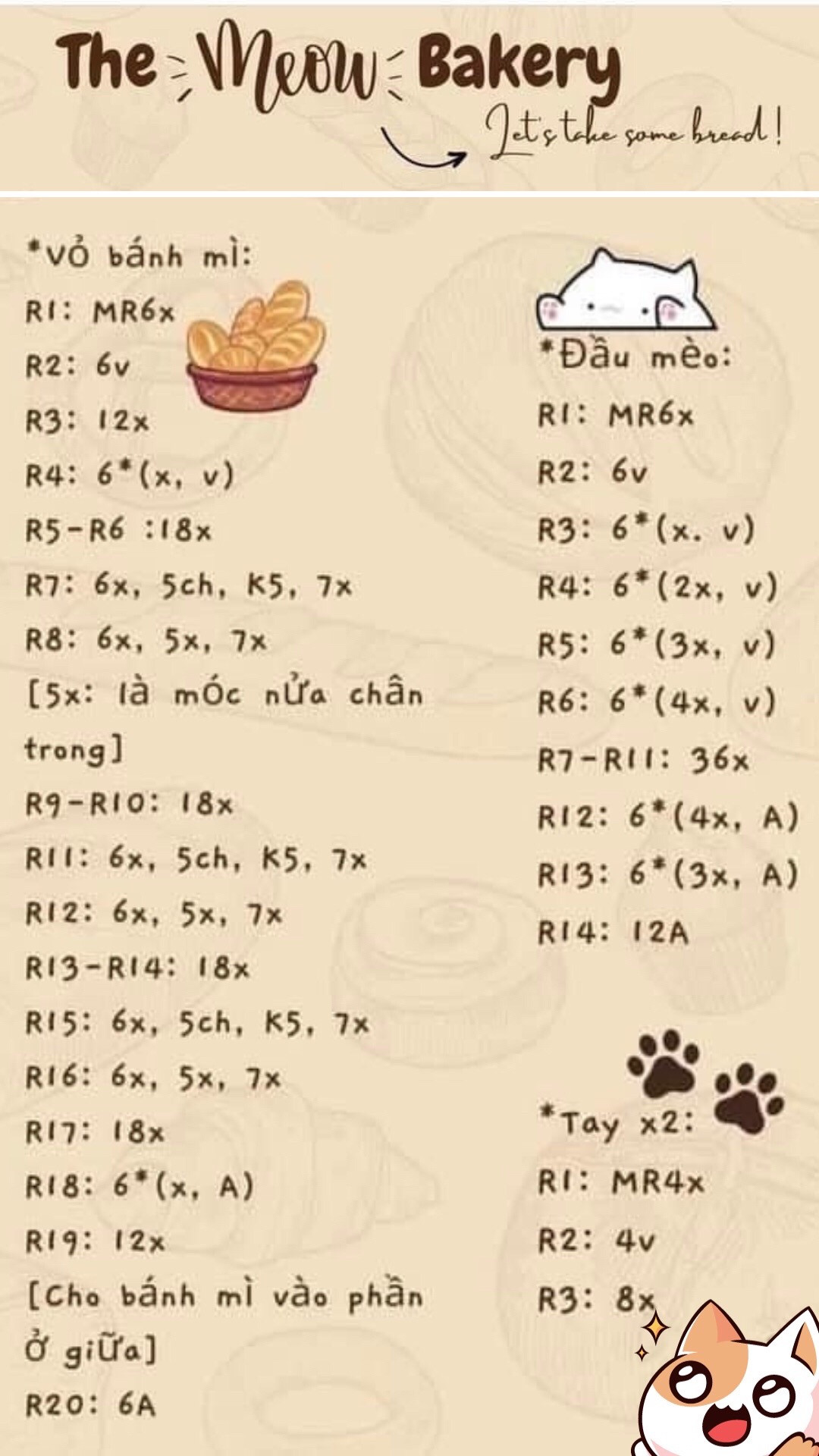 chart móc the meow bakery