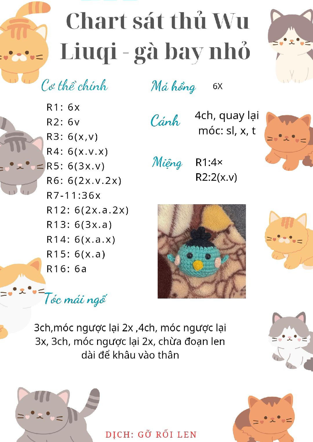 chart sát thủ wu liuqi gà bay nhỏ