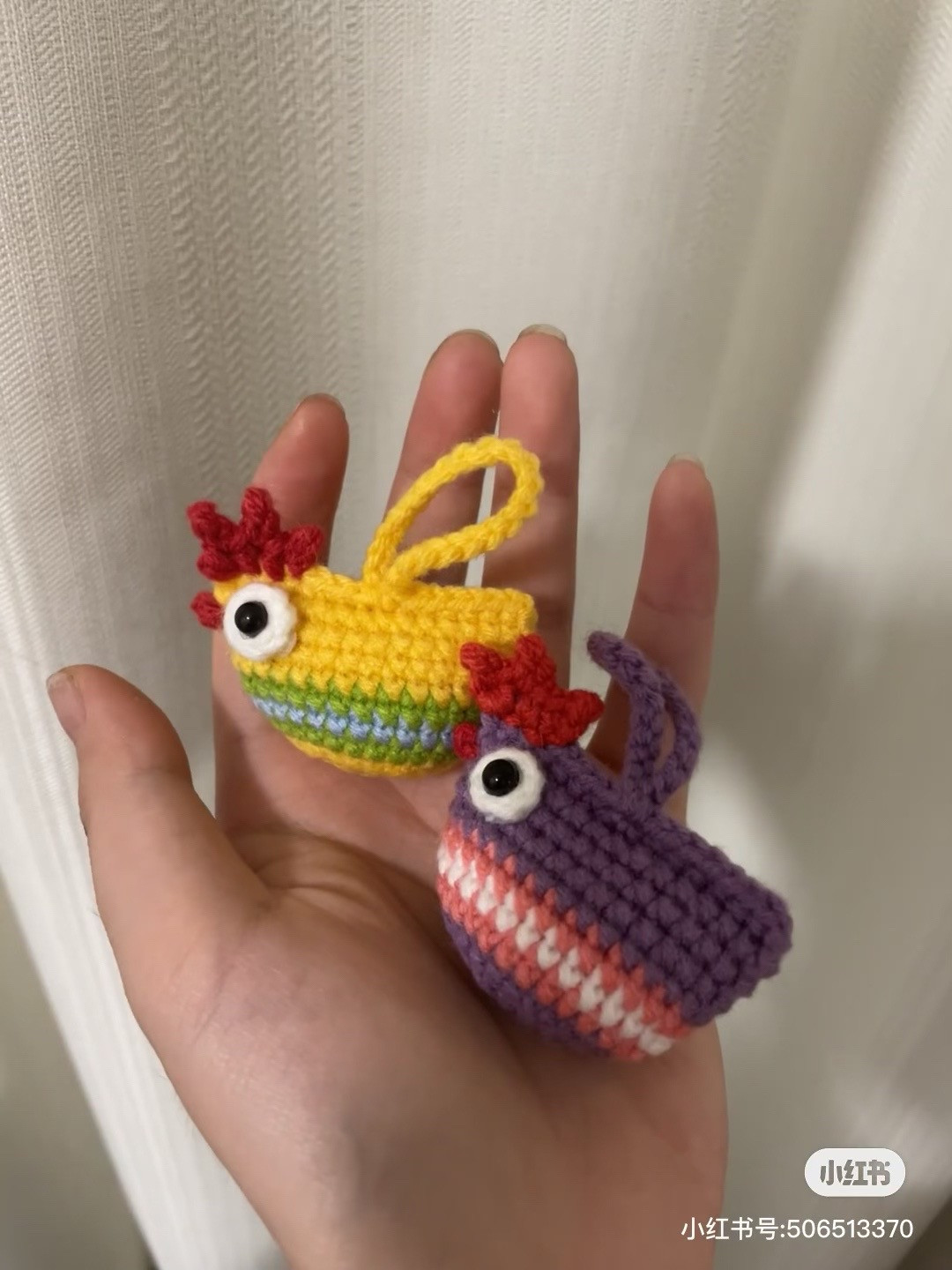 Chicken handbag crochet pattern