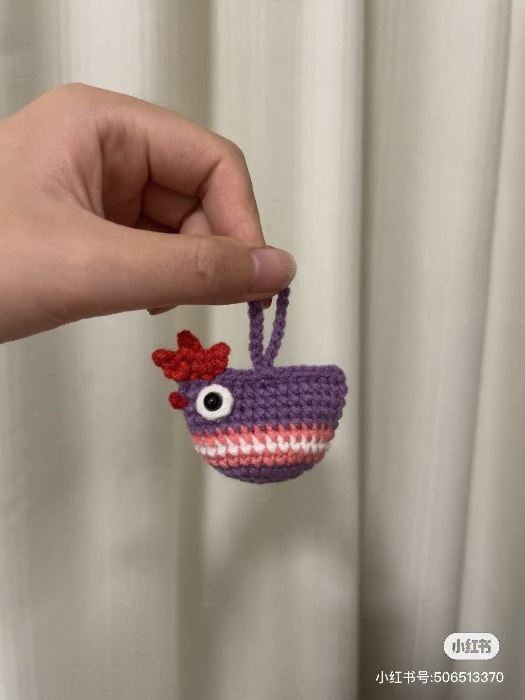 Chicken handbag crochet pattern