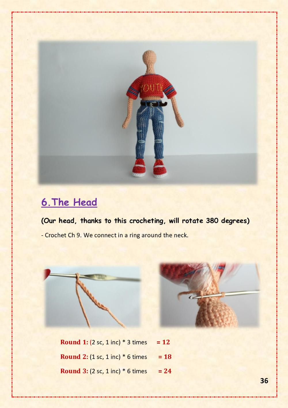 crochet doll jojo