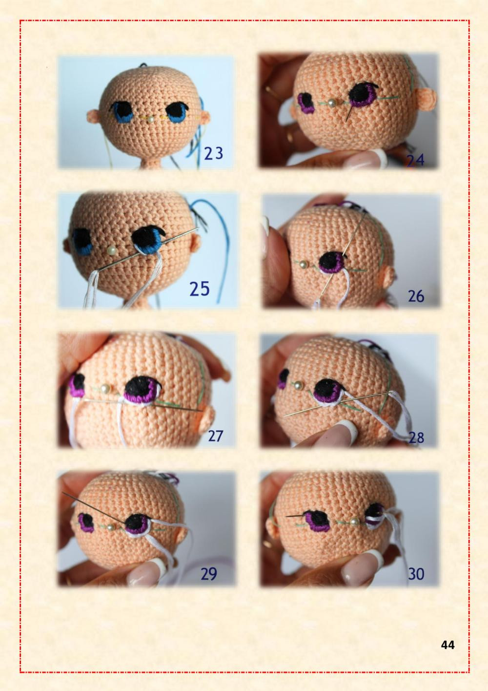 crochet doll jojo