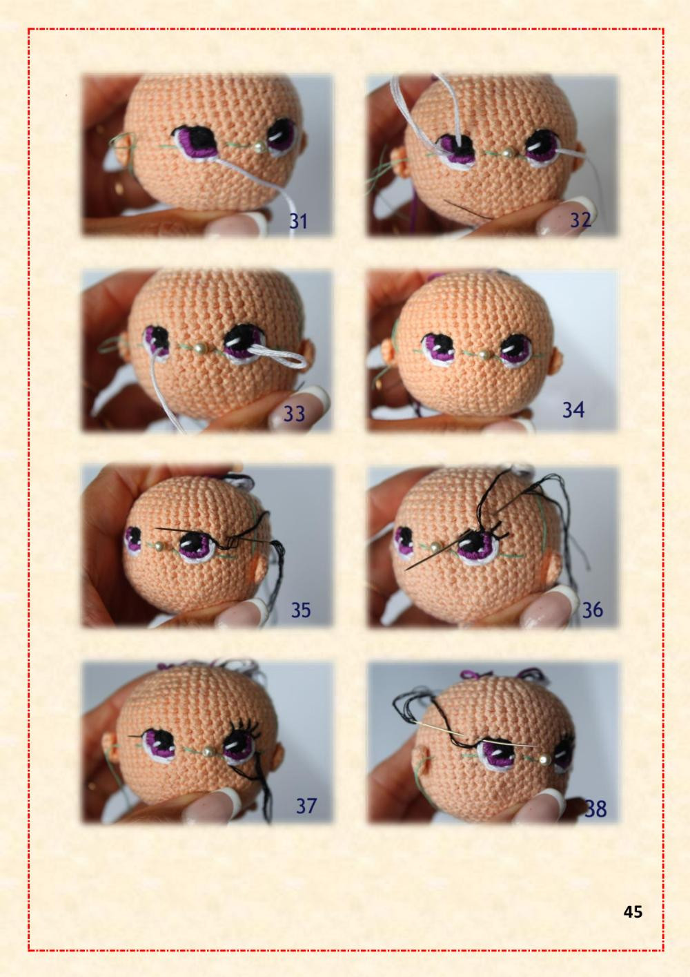 crochet doll jojo