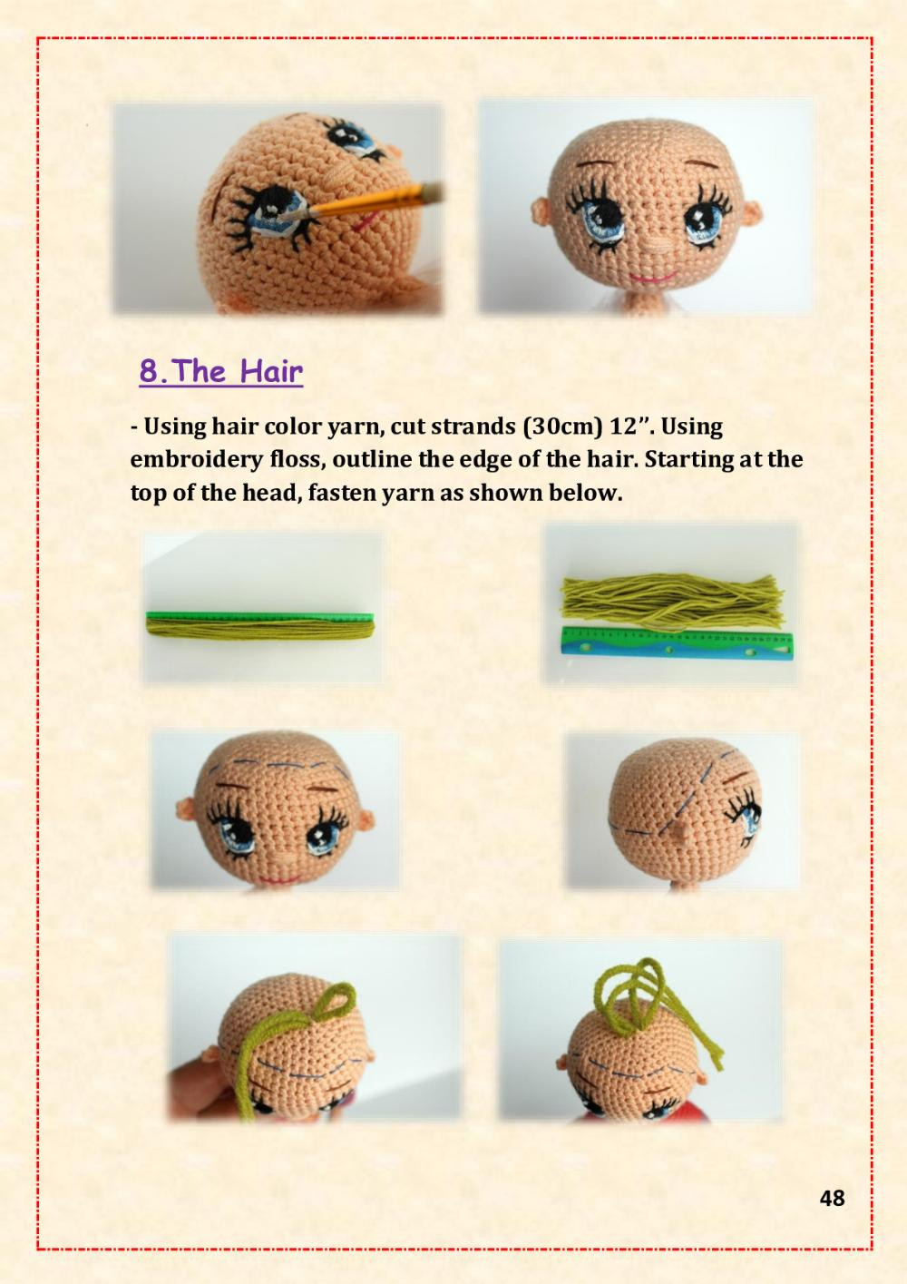 crochet doll jojo