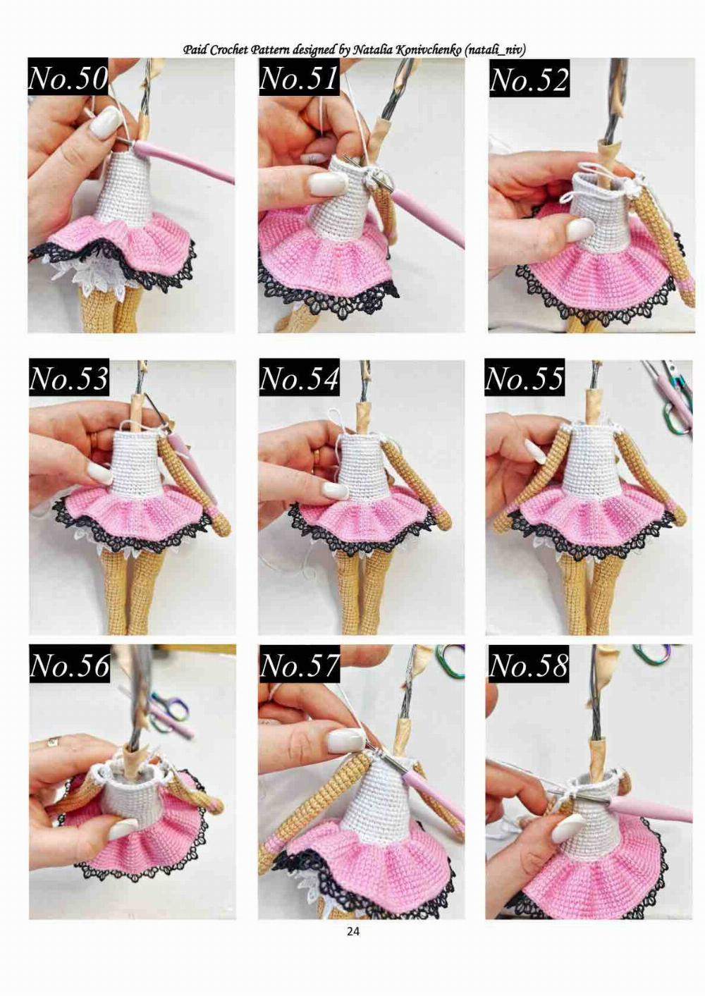 crochet pattern ballerina lola