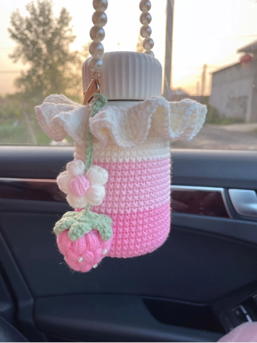 crochet pattern for water bottle bag