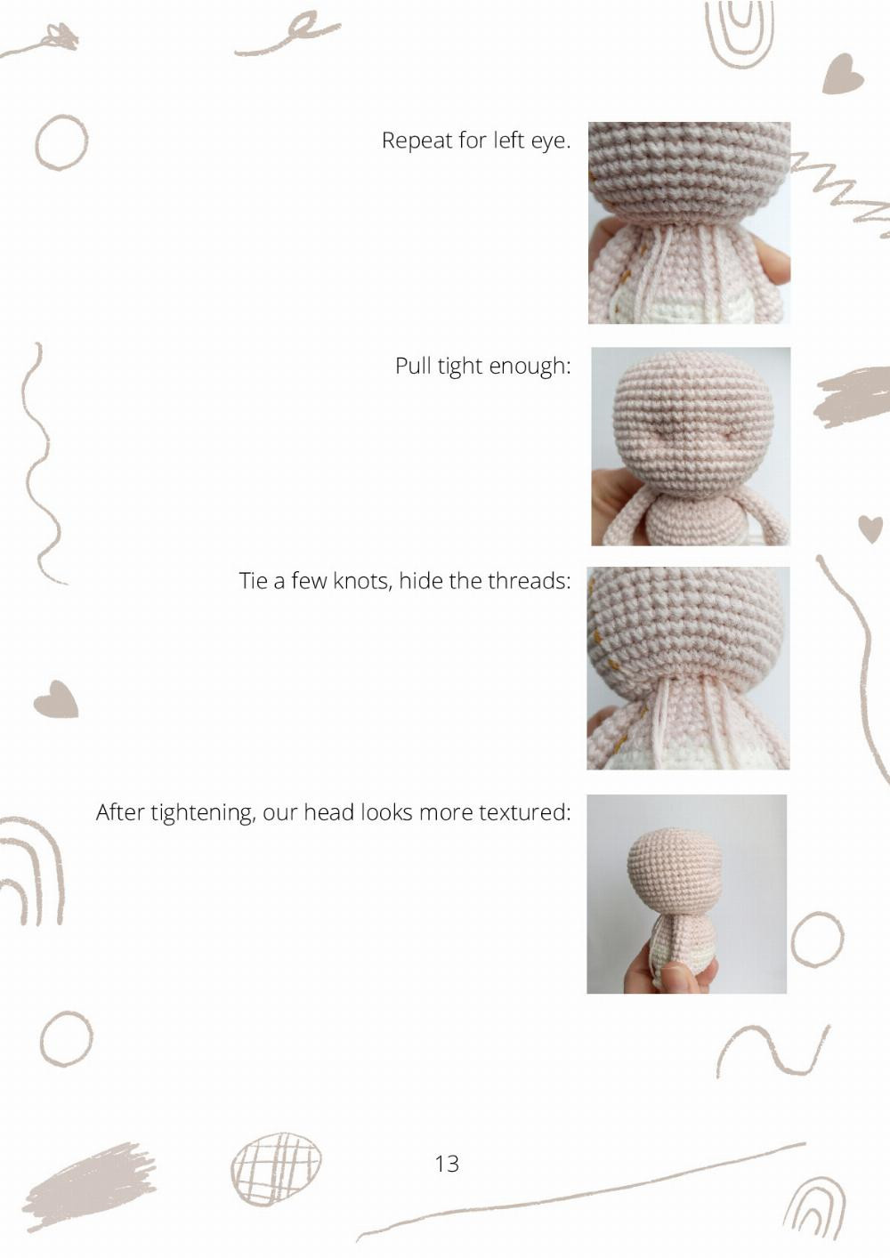 CROCHET TOY PATTERN ANGEL (CUPID)