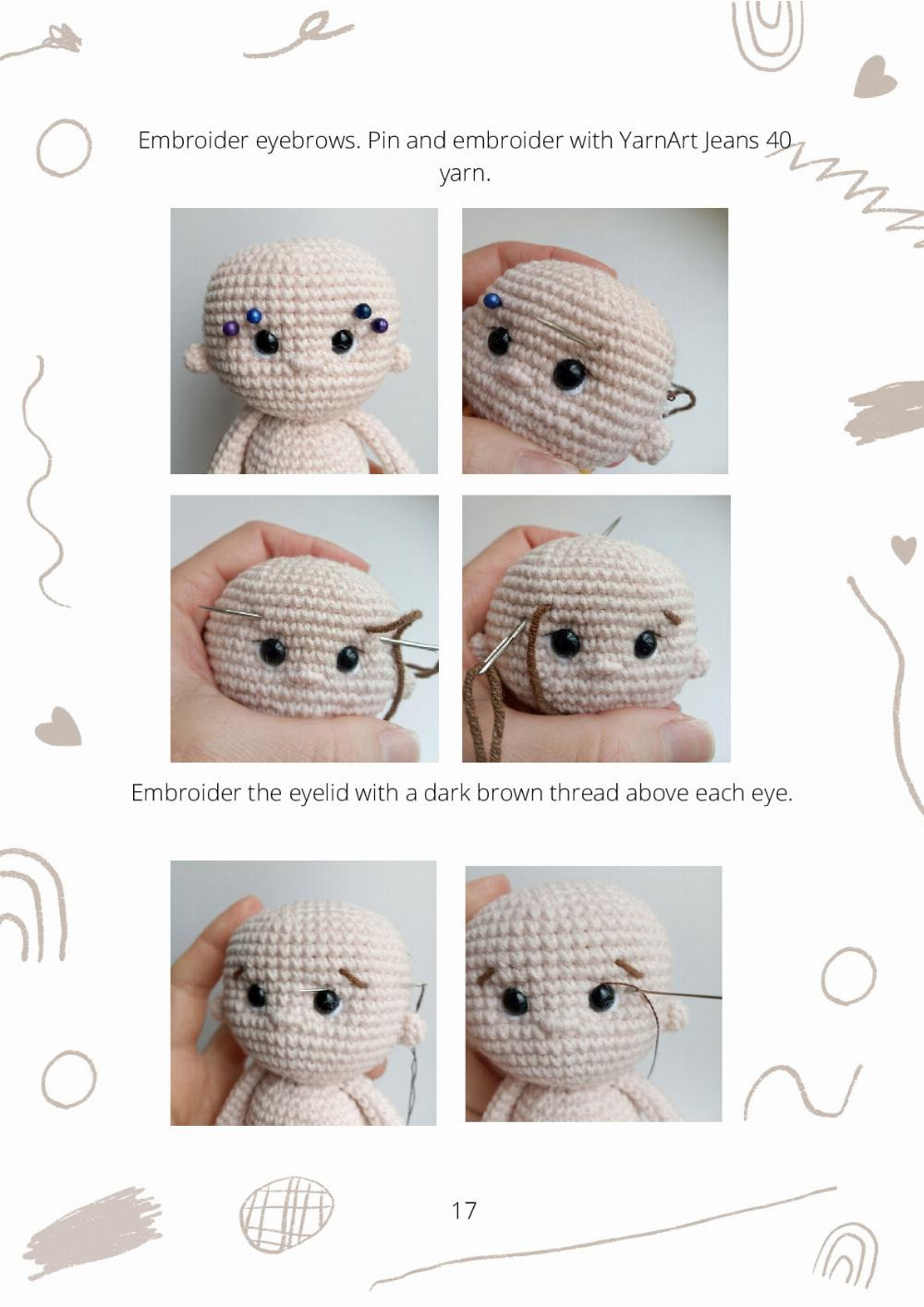 CROCHET TOY PATTERN ANGEL (CUPID)