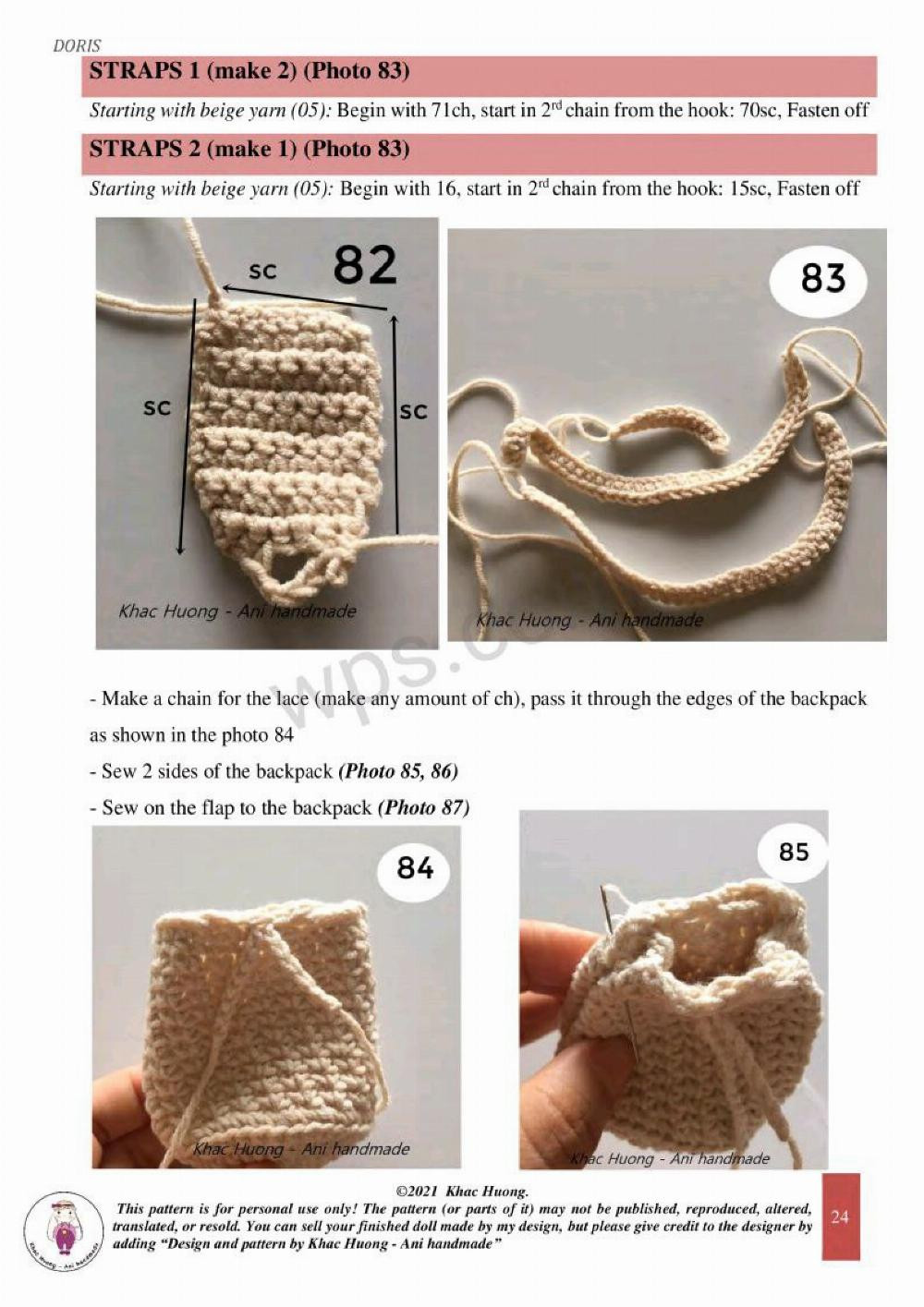 doris crochet pattern