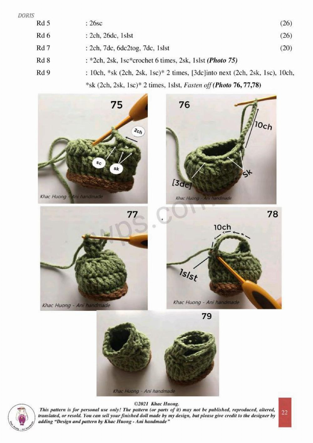 doris crochet pattern