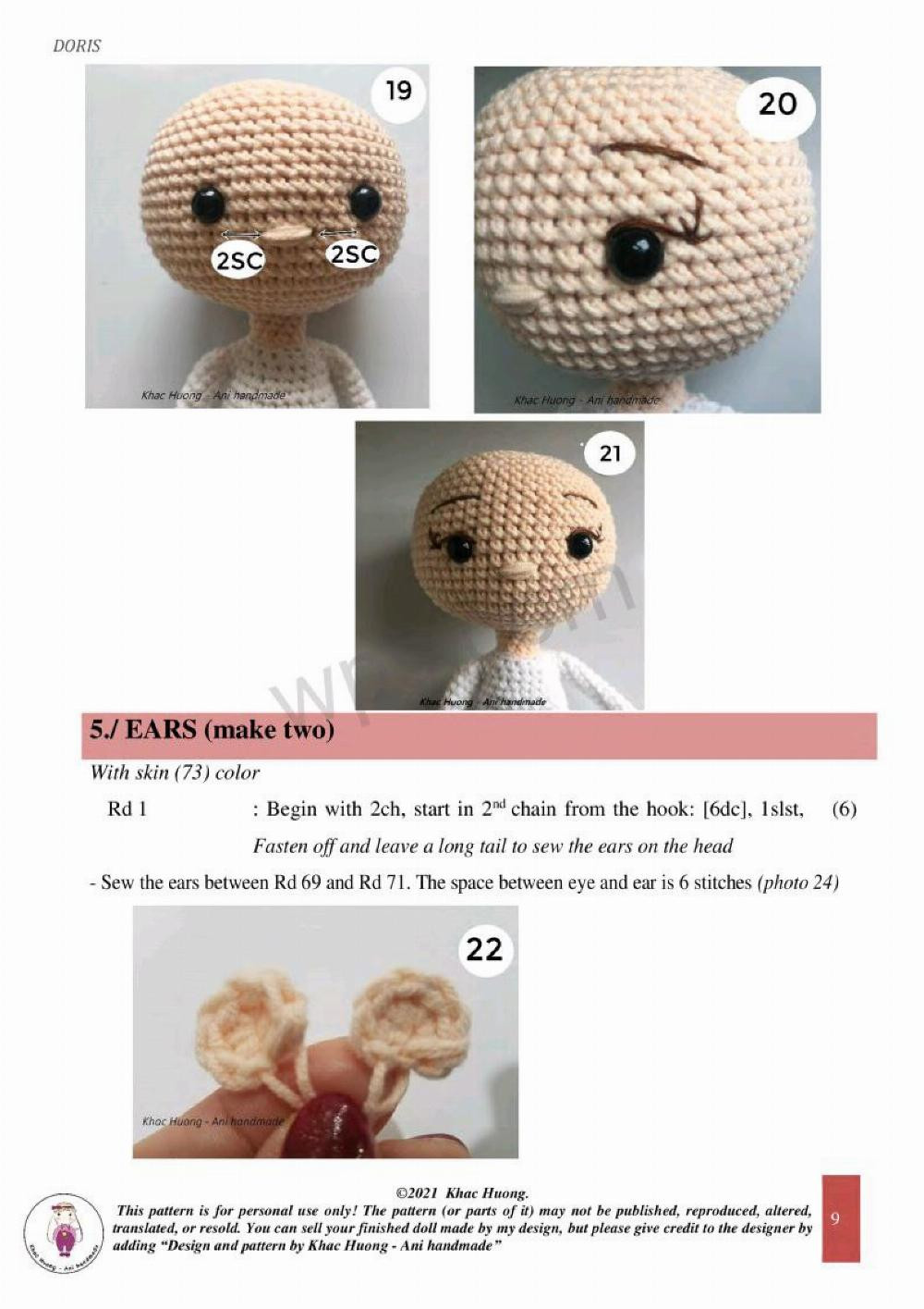 doris crochet pattern