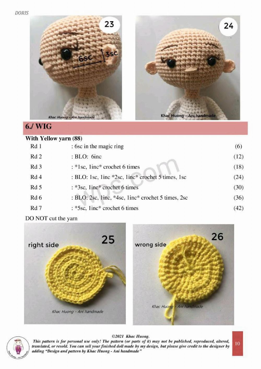 doris crochet pattern