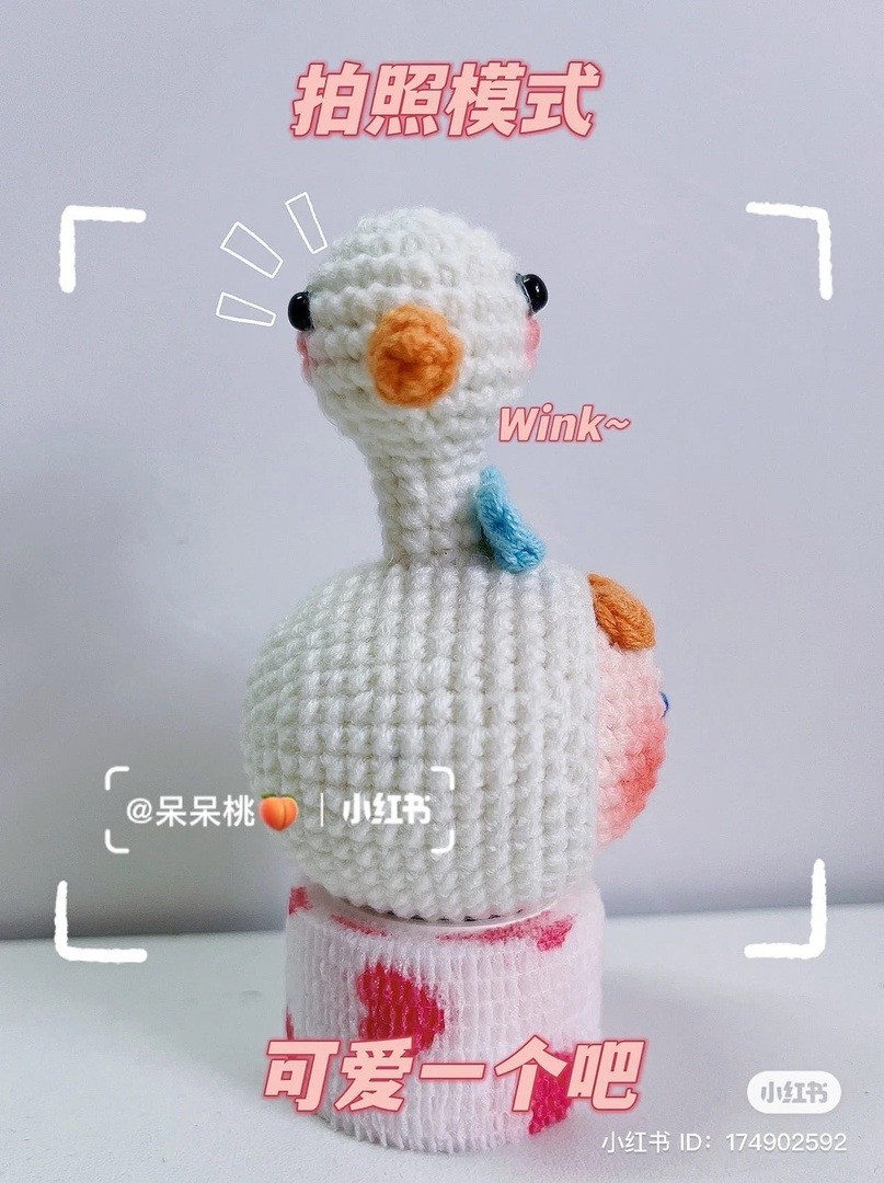 duck head dumpling crochet pattern