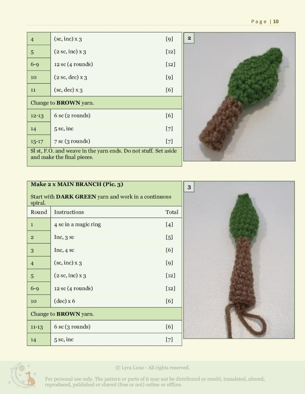 forest spirit crochet pattern