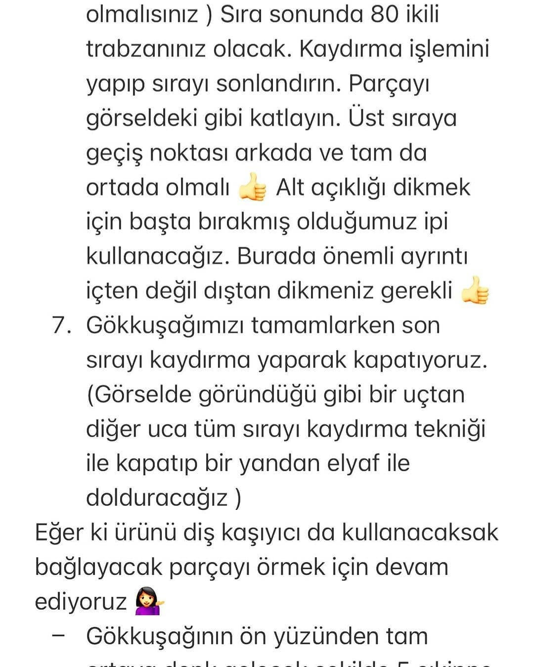 gökkuşağı tığ işi desen