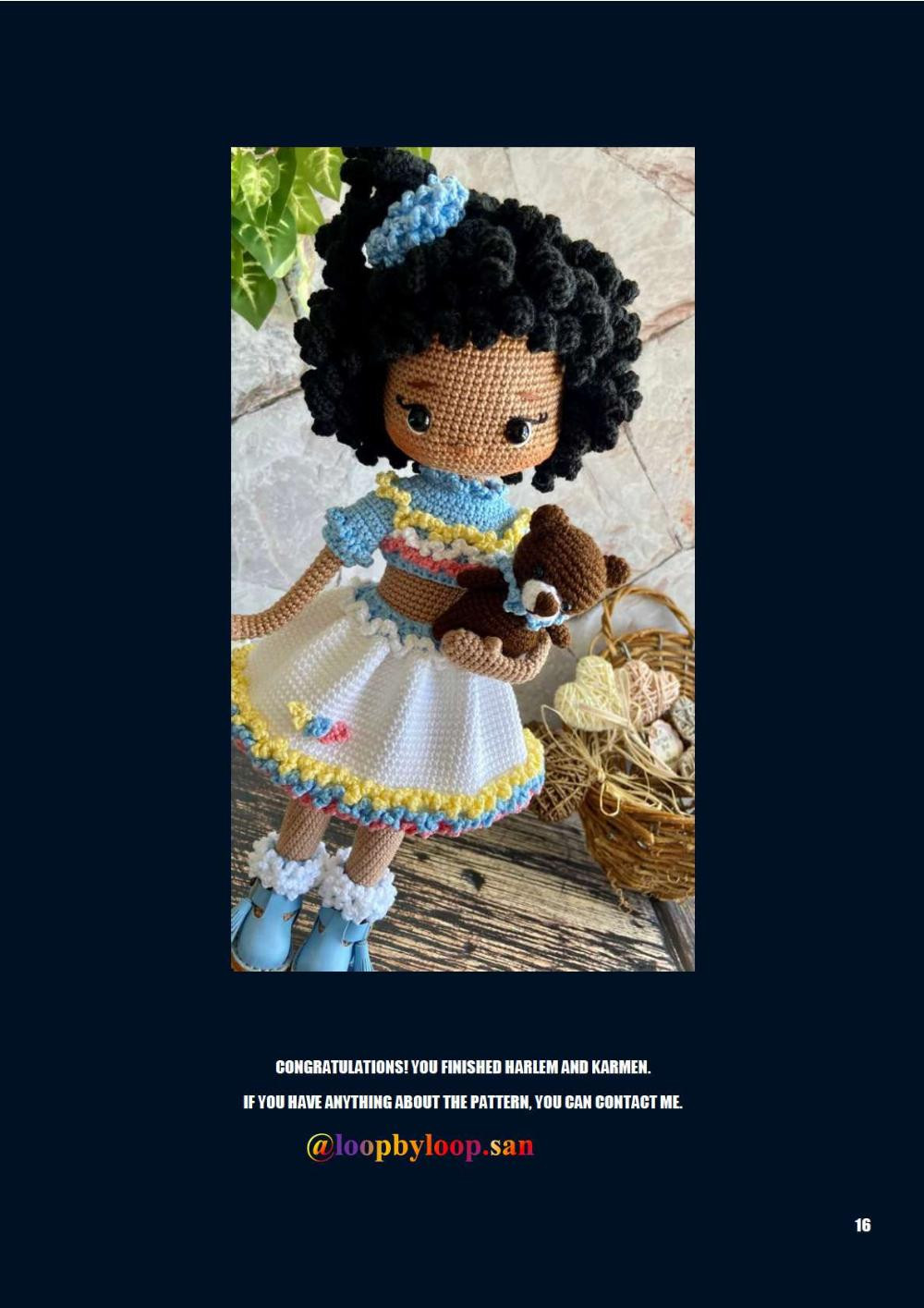 harlem and karmen crochet pattern