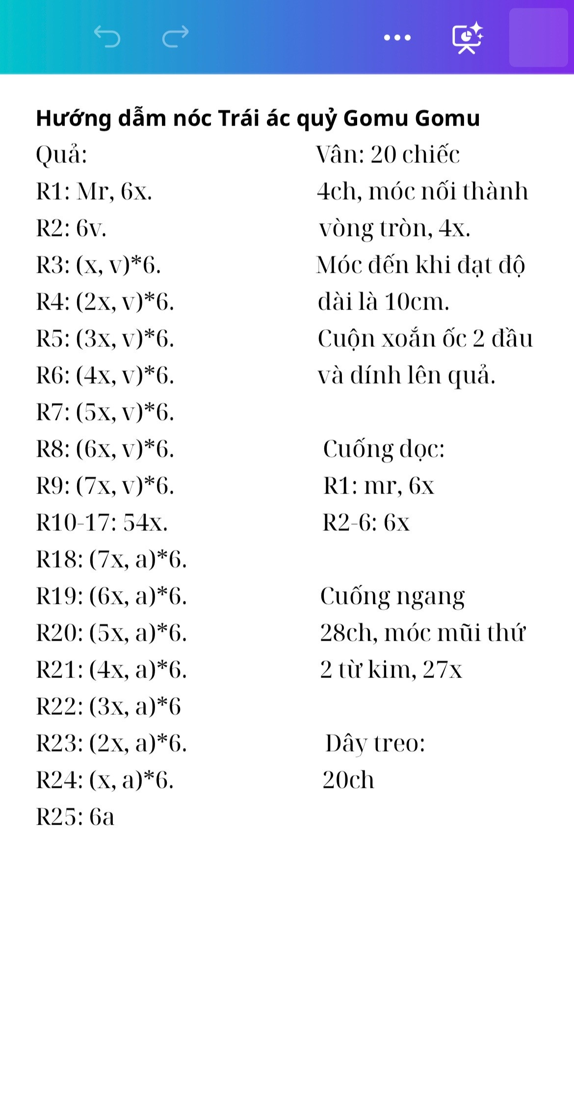 hướng dẫn móc trái ác quỷ gomu gomu. nóc