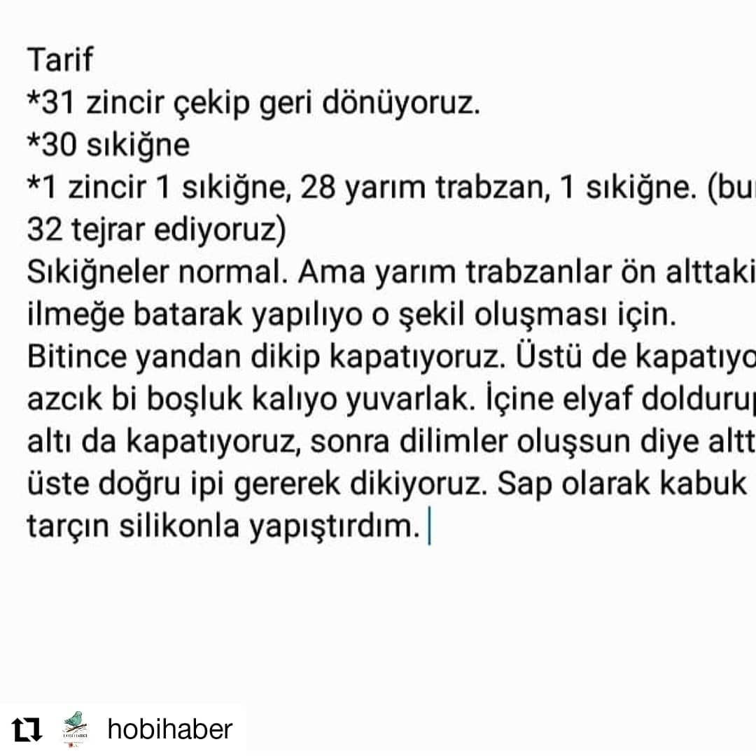 kahverengi kabak tığ işi tarifi.